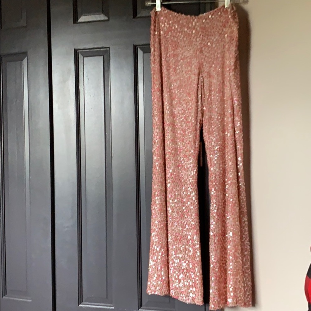 Halston beaded pant